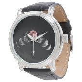 月相時計日食天文学ウォッチ 腕時計 (アングル)