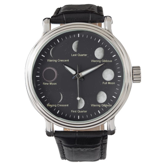 月相時計 腕時計 (正面)