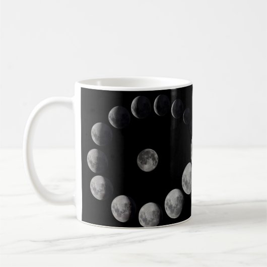 月相無限大 コーヒーマグカップ (左)