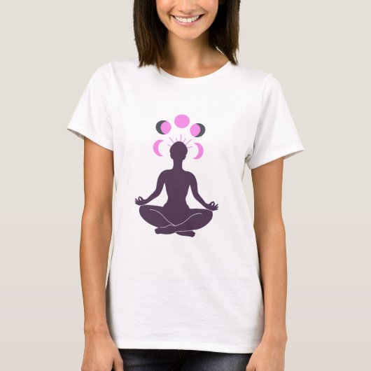 月相禅ティー Tシャツ (正面)