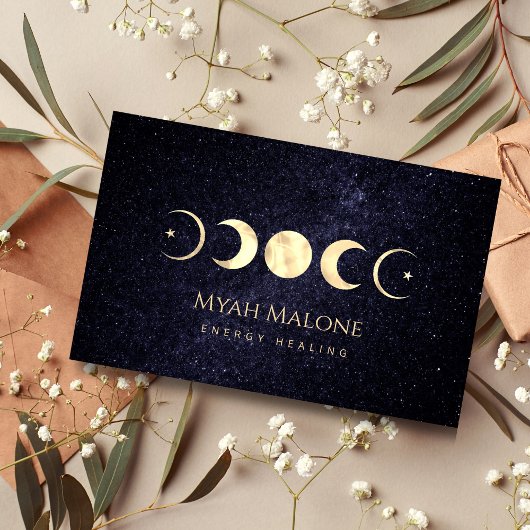 月相銀河系ヨガエネルギーヒーラー 名刺