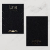 月相3ネックレスブレスレット表示ホルダー 名刺 (正面/裏面)