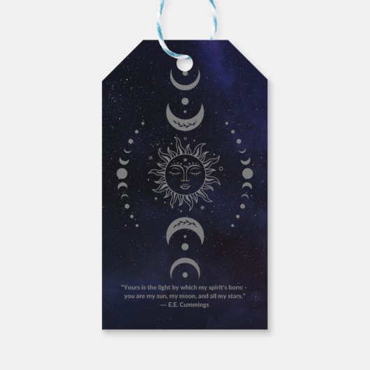 月相 ギフトタグ (裏面)