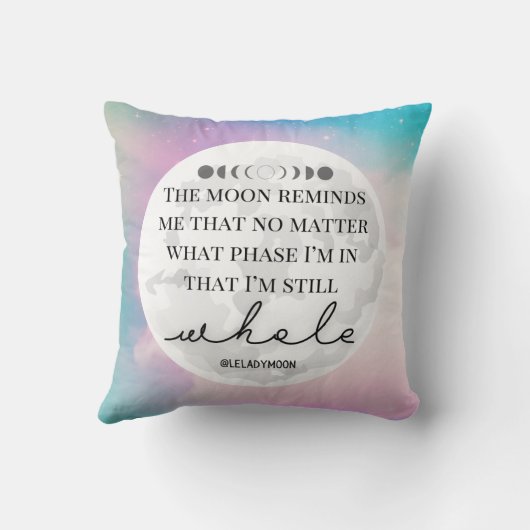 月相 クッション (裏面)