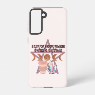 月相、コーヒー、および結晶 SAMSUNG GALAXY S21ケース