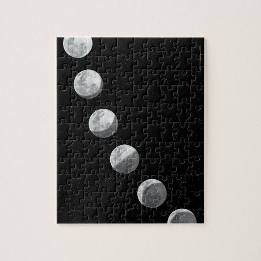 月相 ジグソーパズル (縦)