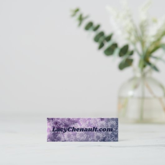 月相 スキニー名刺 (スタンド正面)