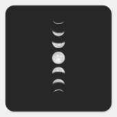 月相 スクエアシール (正面)