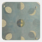 月相 スクエアシール (正面)
