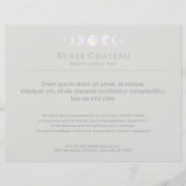 月相 チラシ (正面)