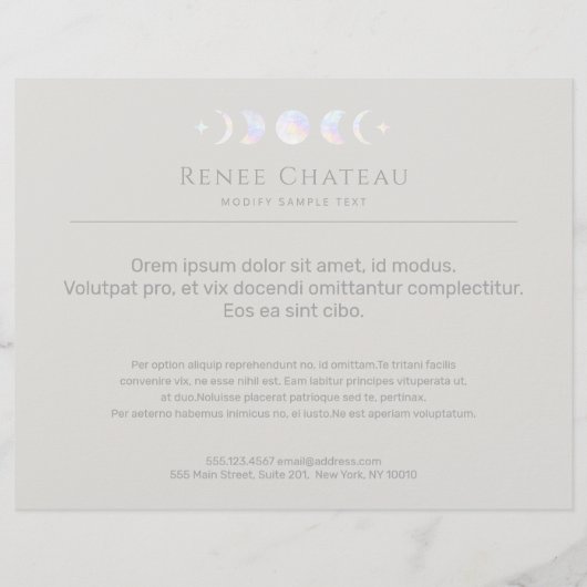 月相 チラシ (裏面)