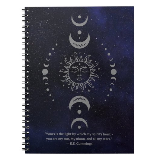 月相 ノートブック (正面)