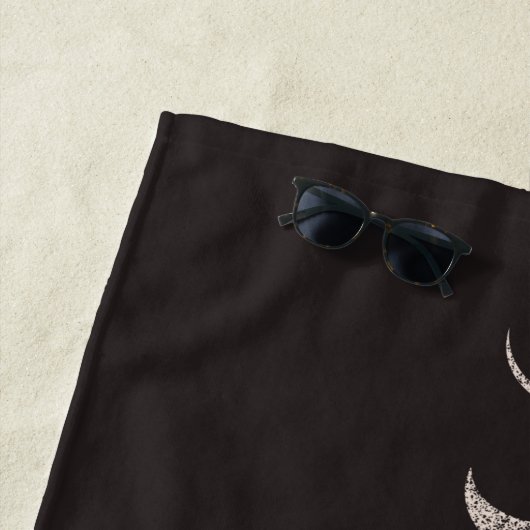 月相 ビーチタオル (インサイチュ)