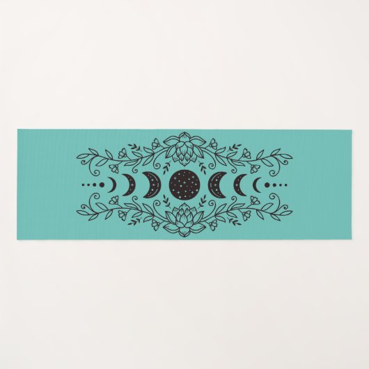 月相 ヨガマット (正面(横))