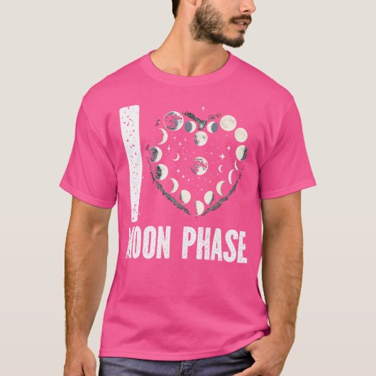 月相 満月 月食 天文学者 天文 Tシャツ (正面)