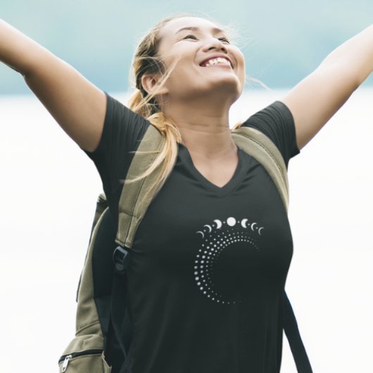 月相Tシャツ Tシャツ