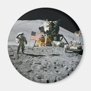 月着陸アポロ15月モジュールnasa 1971年 マグネット
