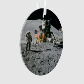 月着陸アポロ15月モジュールNasa 1971 オーナメント (正面)