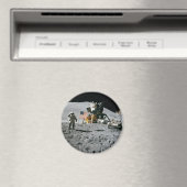 月着陸アポロ15月モジュールnasa 1971 マグネット (インサイチュ (食洗機))