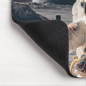 月着陸宇宙飛行士 マウスパッド (コーナー)