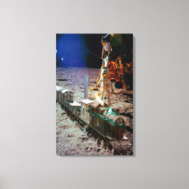 月着陸表現 キャンバスプリント