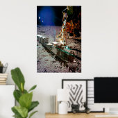 月着陸表現 ポスター (ホームオフィス)