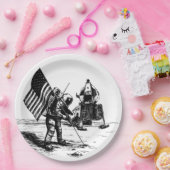 月着陸 ペーパープレート (パーティー)