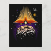 月着陸 ポストカード (正面)