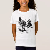 月着陸 Tシャツ (正面)