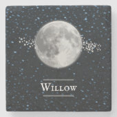 月石コパーソナライズされたースター ストーンコースター (正面)