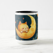 月神猫 マグカップ (中央)
