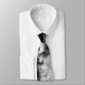 月神聖幾何学オーナメント ネクタイ (タイ)