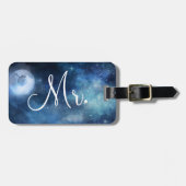 月空フルムーンカスタムハネムーン旅行Mr. ラゲッジタグ (正面横)