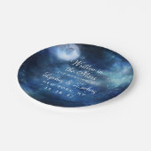 月空フルムーンシテリア銀河系結婚ズ ペーパープレート (アングル)