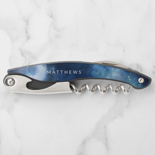 月空フルムーンシナ結婚ルのモノグラム ソムリエナイフ (正面)