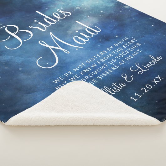 月空フルムーンスターズにブライドメイド引用文 シェルパブランケット (3/4)