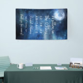 月空フルムーンスターズブライダルシャワーへようこそ 横断幕 (トレードショー)