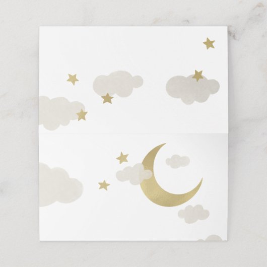 月空白のと雲と星に愛される プレイスカード (外部開封)