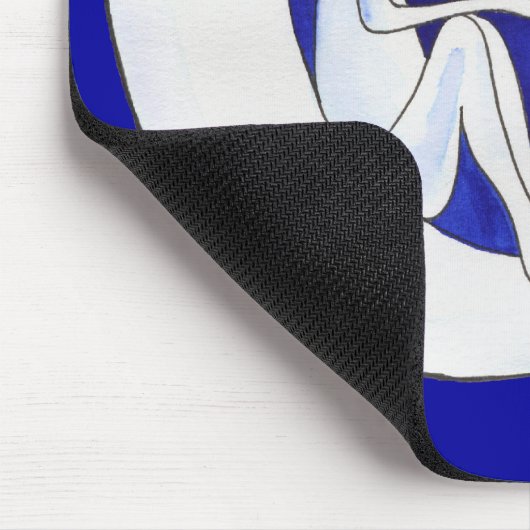 月笛 マウスパッド (コーナー)