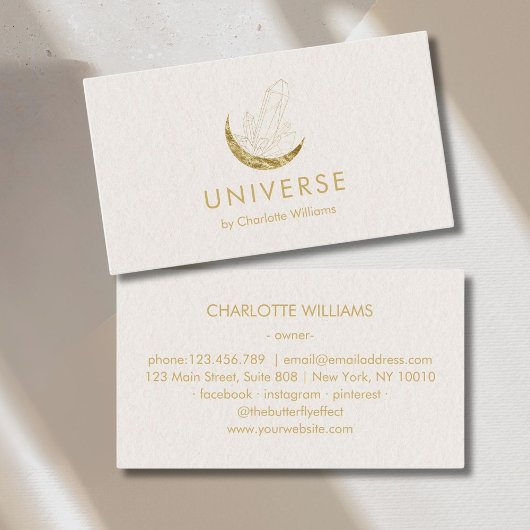 月結晶エネルギーヒーラー 名刺