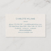 月結晶エネルギーヒーラー 名刺 (裏面)