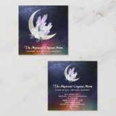 *~*月結晶フローラ星雲 スクエア名刺 (正面/裏面)