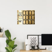 月美しいサロン従業員の表示のスタイリスト ポスター (ホームオフィス)