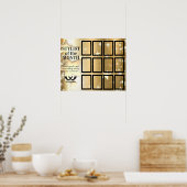 月美しいサロン従業員の表示のスタイリスト ポスター (キッチン)