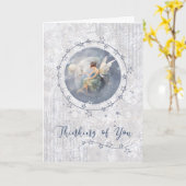 月考えの妖精 カード (黄色い花)