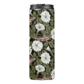 月花とスフィンクスの蛾 タンブラー (裏面)