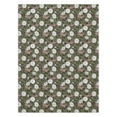 月花とスフィンクスの蛾 テーブルクロス (正面)