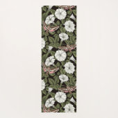 月花とスフィンクスの蛾 ヨガマット (裏面)