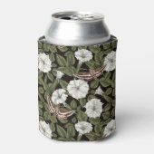 月花とスフィンクスの蛾 缶クーラー (缶正面)