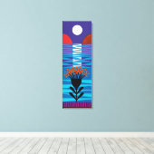 月花 キャンバスプリント (インサイチュ (ウッドフロア))